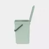 Cubo de basura Brabantia Sort & Go 12 l 1 cesta verde 200×249×351 mm