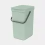 Cubo de basura Brabantia Sort & Go 12 l 1 cesta verde 200×249×351 mm