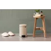 Cubo de basura Brabantia NewIcon 5 l redondo beige