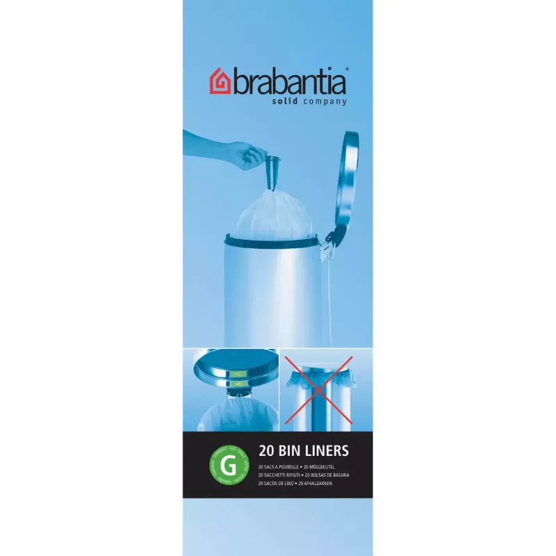 Bolsas de basura Brabantia G 30 l