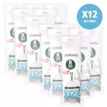 Bolsas de basura Brabantia 115622 36 l blanco