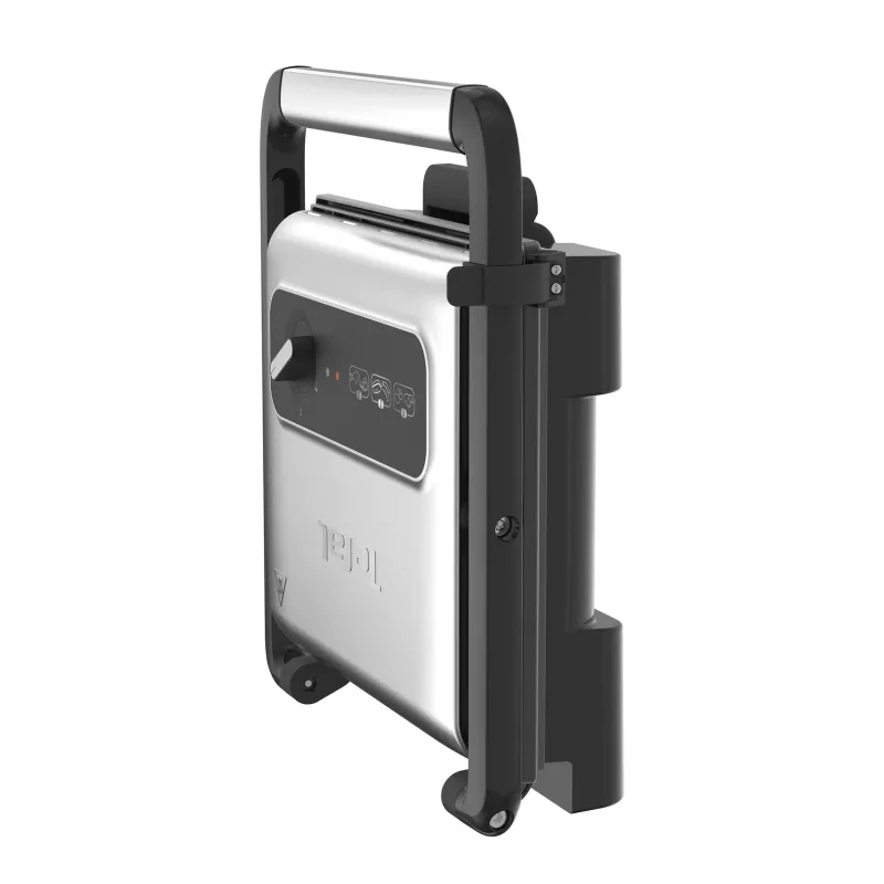 Parrilla de contacto Tefal Inicio GC242D 2000W negro acero inoxidable