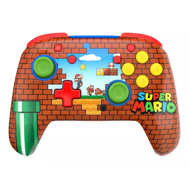 Turtle Beach Rematch Mando inalámbrico para Nintendo Switch, Mario Bricks Reveal