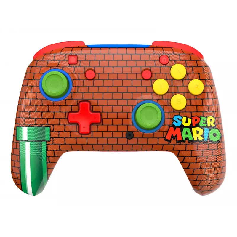 Turtle Beach Rematch Mando inalámbrico para Nintendo Switch, Mario Bricks Reveal