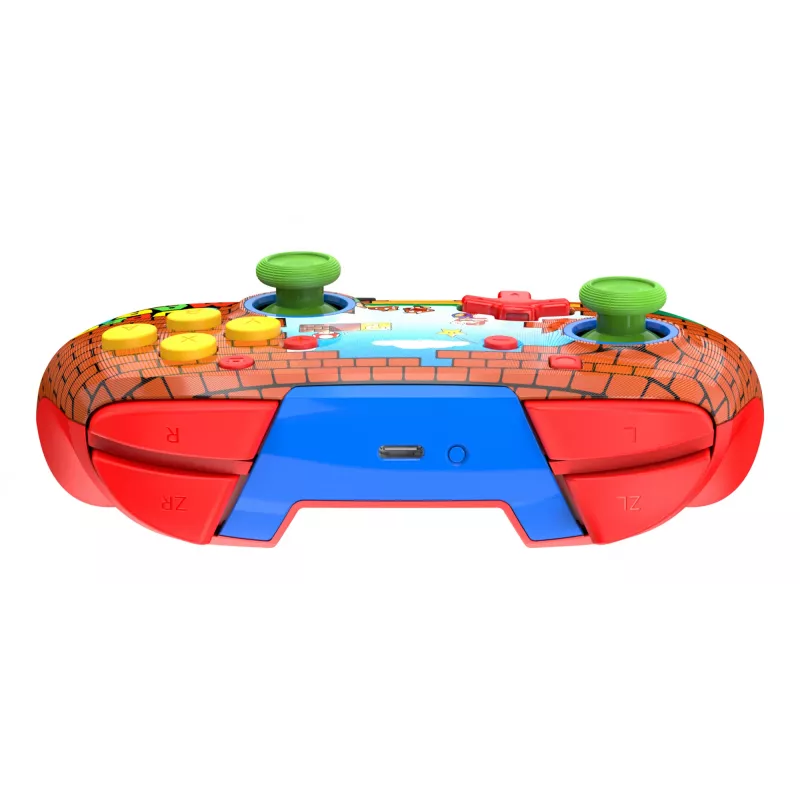 Turtle Beach Rematch Mando inalámbrico para Nintendo Switch, Mario Bricks Reveal