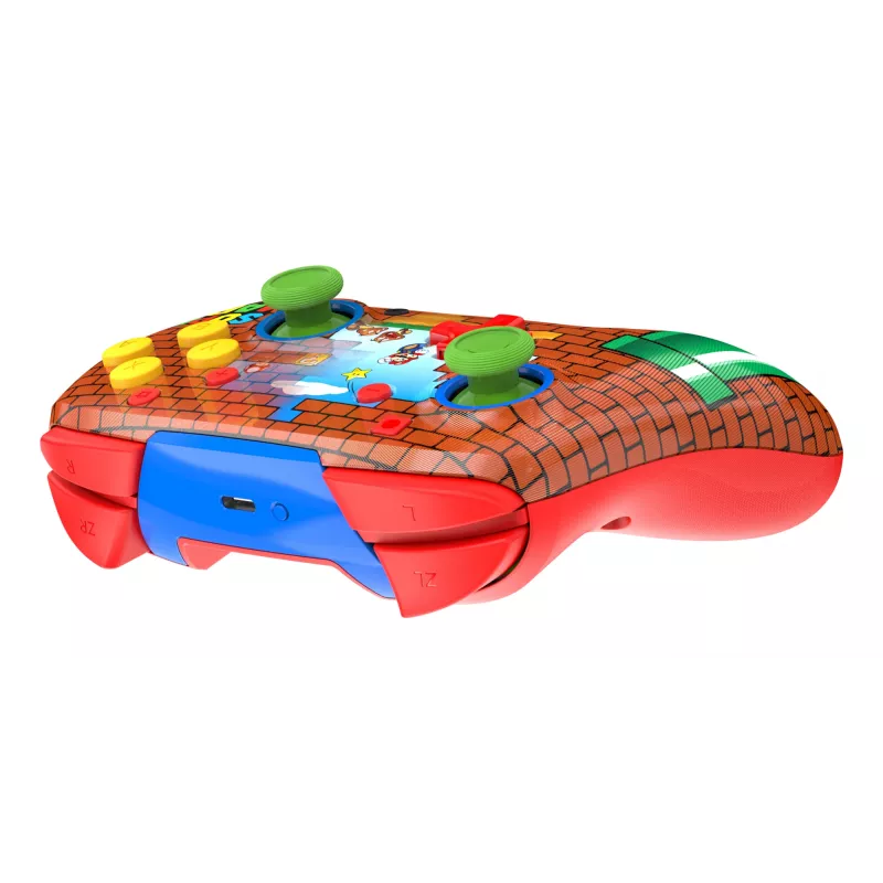 Turtle Beach Rematch Mando inalámbrico para Nintendo Switch, Mario Bricks Reveal