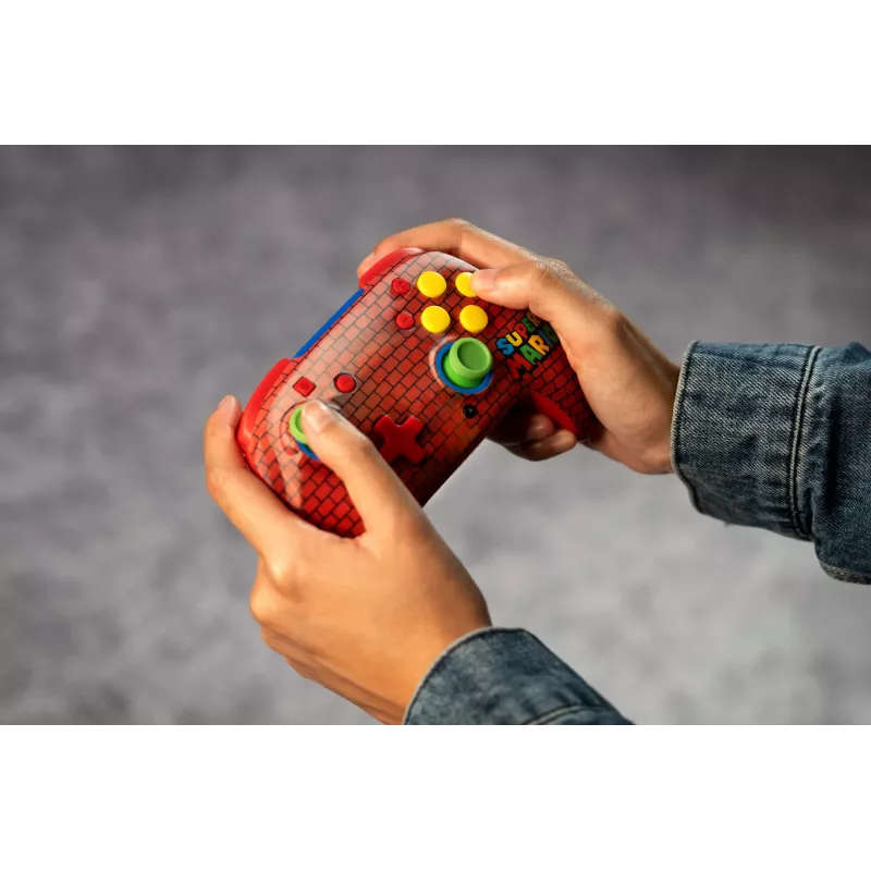 Turtle Beach Rematch Mando inalámbrico para Nintendo Switch, Mario Bricks Reveal