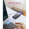 Lector de tarjetas 2 en 1 ICY BOX con interfaz USB Type-A y USB Type-C