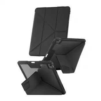 Funda protectora PanzerGlass CR31677 negra para iPad Air — construcción TPU