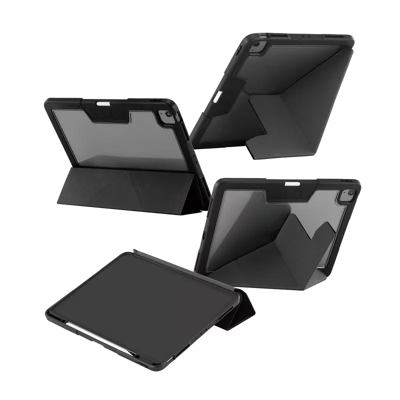 Funda protectora PanzerGlass CR31677 negra para iPad Air — construcción TPU