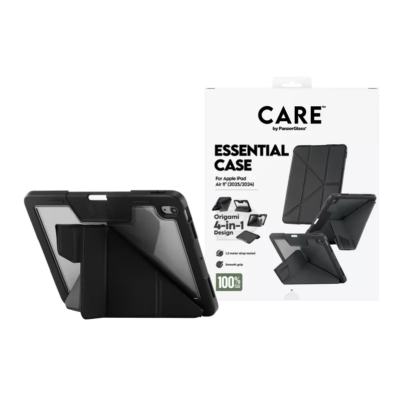 Funda protectora para tablet PanzerGlass TPU Essential Case CR76640 negra para iPad Air