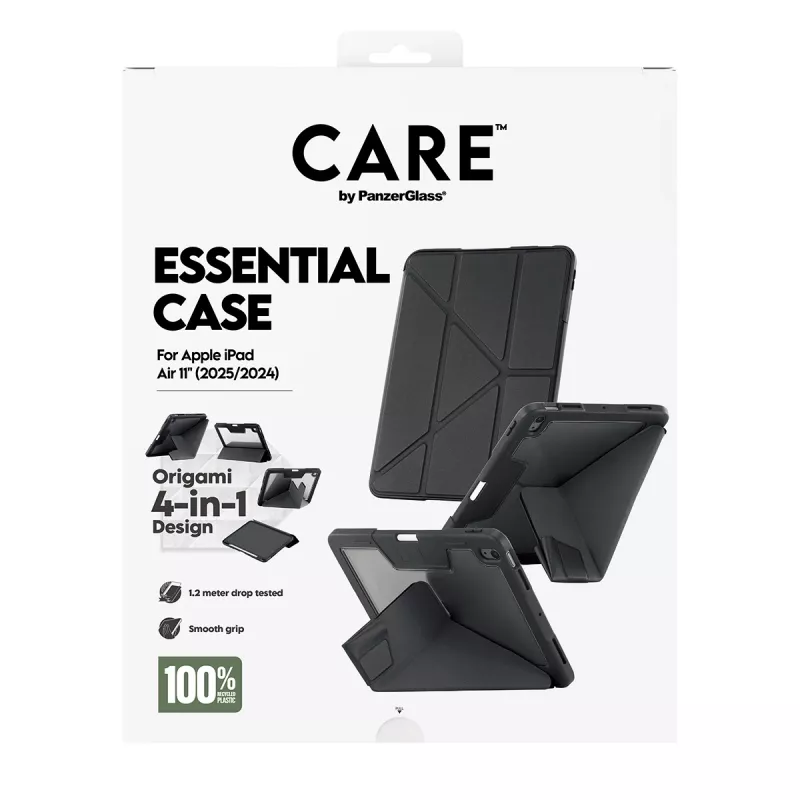 Funda protectora para tablet PanzerGlass TPU Essential Case CR76640 negra para iPad Air
