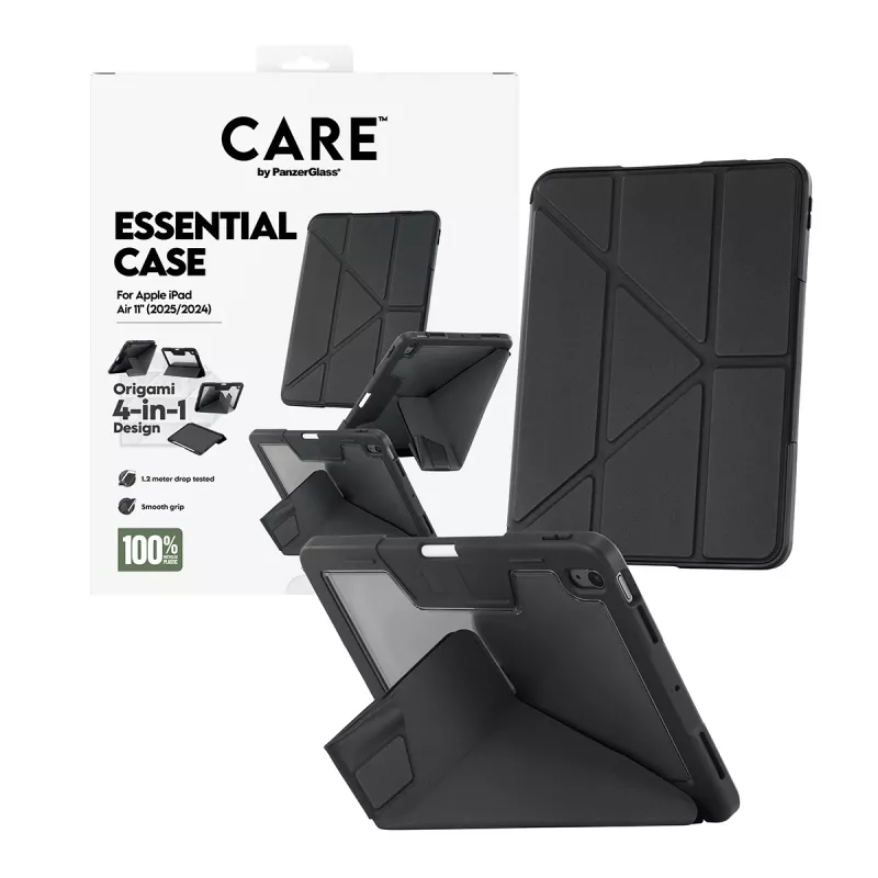 Funda protectora para tablet PanzerGlass TPU Essential Case CR76640 negra para iPad Air