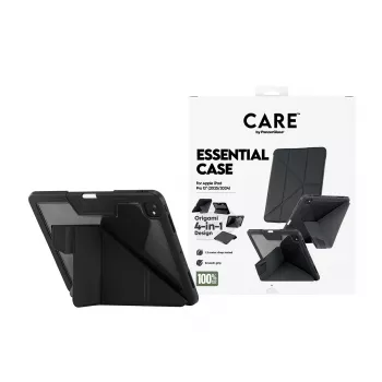 Funda protectora de TPU PanzerGlass para iPad Pro 13 (2024–2025) — negra