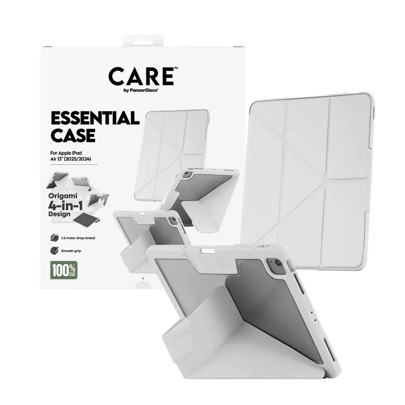 PanzerGlass CARE™ by Essential Case gris claro iPad Air 13
