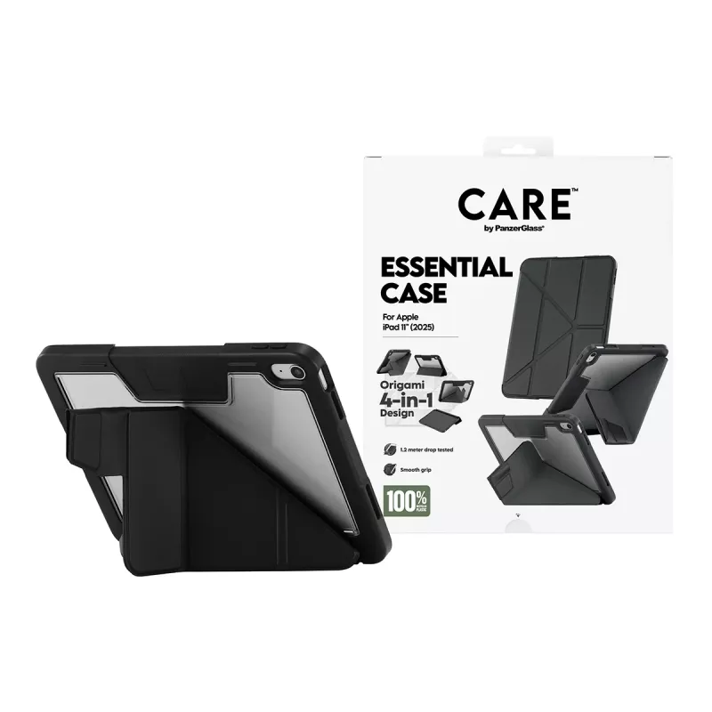 Funda para tablet PanzerGlass TPU Essential Case para iPad 11 (2025) – negra