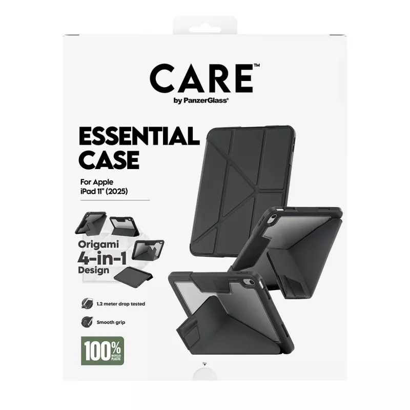 Funda para tablet PanzerGlass TPU Essential Case para iPad 11 (2025) – negra