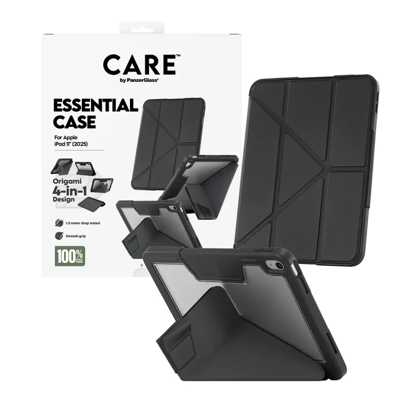 Funda para tablet PanzerGlass TPU Essential Case para iPad 11 (2025) – negra