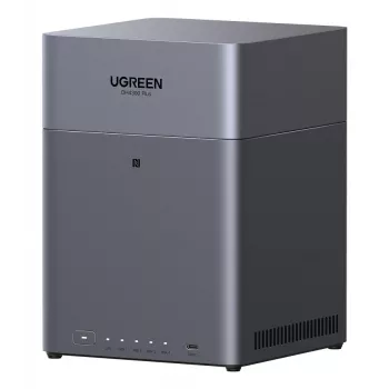 UGREEN NAS DH4300 Plus 4 bahías 120TB con 2.5GbE y USB-C