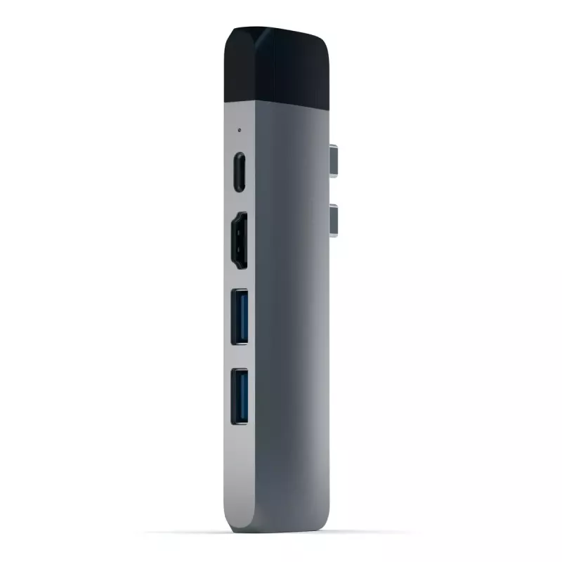 Satechi Type-C Pro Hub, HDMI 4K con Ethernet, space gray (ST-TCPHEM)