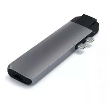 Dock para portátil Satechi ST-TCPHEM Thunderbolt 3 gris
