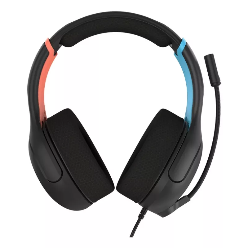 Auriculares gaming con cable Turtle Beach Airlite Fit Charcoal negro con micrófono Flip-to-Mute, comodidad over-ear