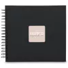 Hama 00009834 Fine Art álbum de fotos de espiral 28x24, 50 páginas negras, New Black