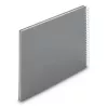 Hama Fine Art álbum de fotos de espiral, gris, 36 x 32 cm, 50 páginas blancas, 00009838
