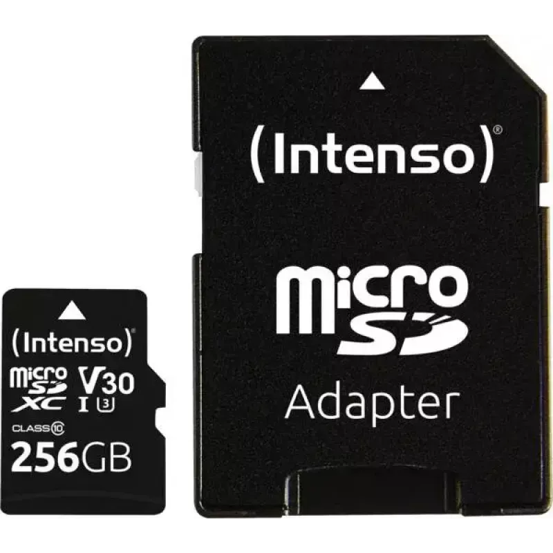 Tarjeta de memoria Intenso 3433492 256 GB MicroSDXC UHS-I