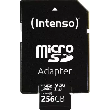 Tarjeta de memoria Intenso 3433492 256 GB MicroSDXC UHS-I