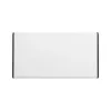 Panera Brabantia 236785 rectangular blanca acero 465x250x187 mm