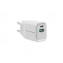 Cargador Conceptronic ALTHEA19W33 2 puertos 33W GaN USB PD, USB-C x 1, USB-A x 1, QC 3.0, PPS, PD 3.0