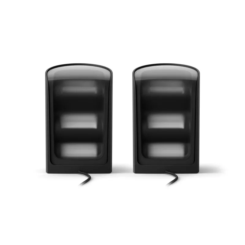 Lámpara wallwasher Philips Hue Play Wallwasher — LED 1035 lm, multicolor, negro, aluminio/plástico, 100–240 V