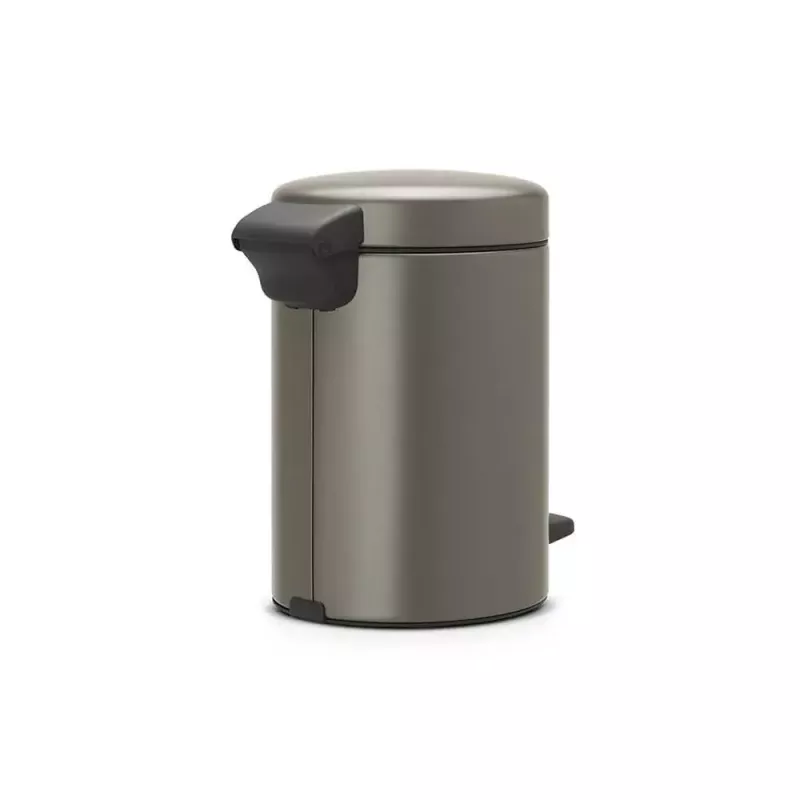 Cubo de basura Brabantia 113246 3 L redondo platino