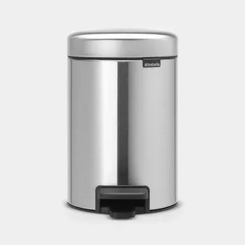 Cubo de basura Brabantia NewIcon 3L acero mate