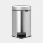 Cubo de basura Brabantia NewIcon 3L acero mate
