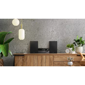 Philips TAM4505M2/12 sistema de audio para el hogar microcadena 80 W negro, gris oscuro
