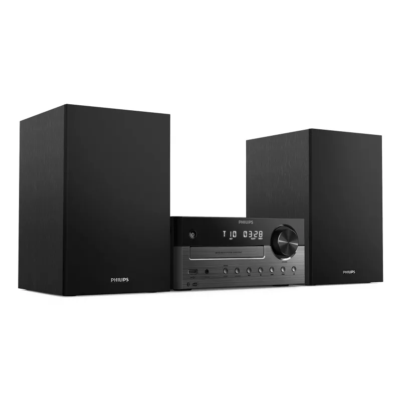 Philips TAM4505M2/12 sistema de audio para el hogar microcadena 80 W negro, gris oscuro