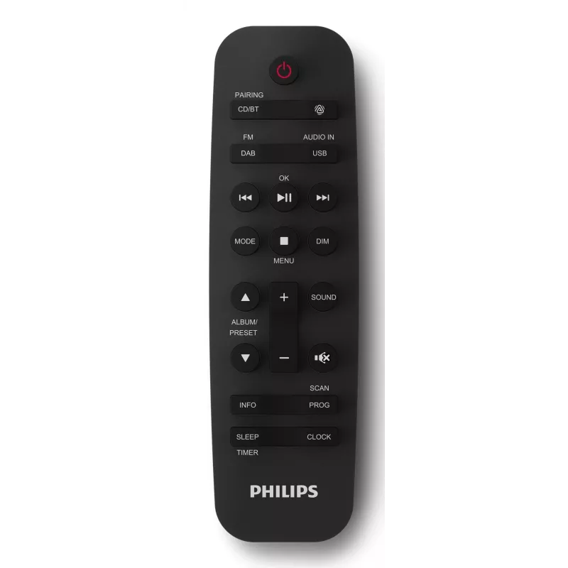 Philips TAM4505M2/12 sistema de audio para el hogar microcadena 80 W negro, gris oscuro