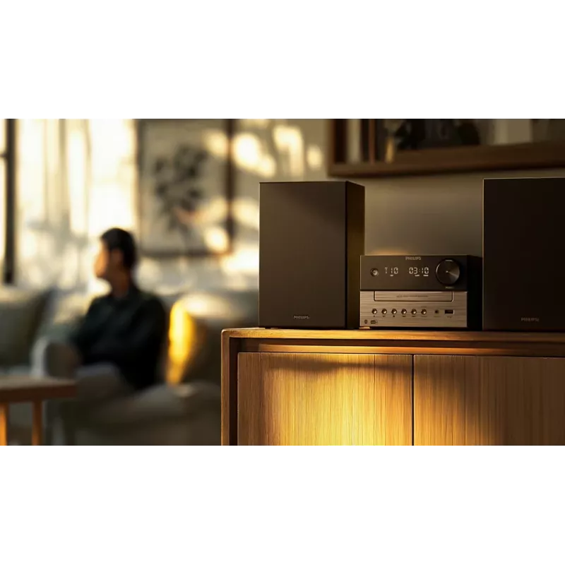 Philips serie 3000 TAM3505M2/12 sistema de audio para el hogar microcadena 20 W negro
