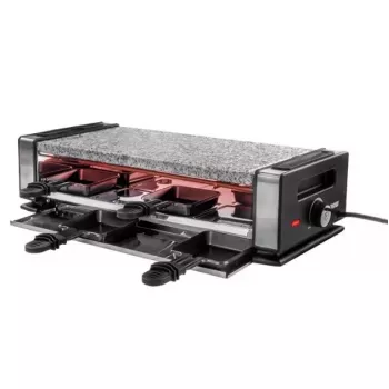 Raclette y parrilla Unold Delice Basic 1200 W 8 personas negro acero inoxidable