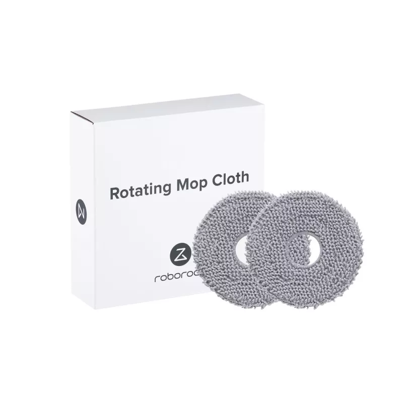 Paño de limpieza para robot aspirador Xiaomi Roborock gris, pack de 4
