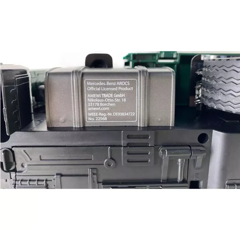 Camión volquete Amewi Arocs 1:14 motor eléctrico 1200 mAh
