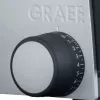 Cortadora eléctrica universal Graef G55 170 W, grosor de corte máx. 20 mm, metal gris, 230 V, medidas 230×325×240 mm