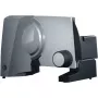 Cortadora eléctrica universal Graef G55 170 W, grosor de corte máx. 20 mm, metal gris, 230 V, medidas 230×325×240 mm
