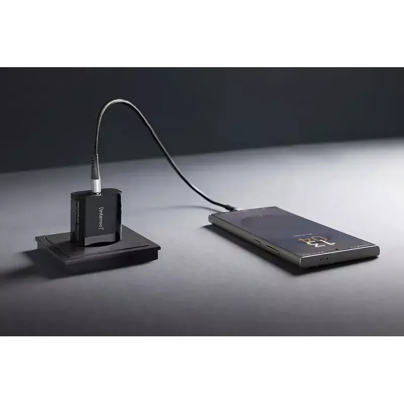 Fuente de alimentación Intenso W20C 20W USB-C negra
