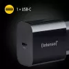 Fuente de alimentación Intenso W20C 20W USB-C negra