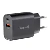 Fuente de alimentación Intenso W30AC 30 W USB-A USB-C negra