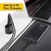 Fuente de alimentación Intenso W30AC 30 W USB-A USB-C negra