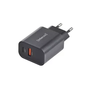 Fuente de alimentación Intenso W30AC 30 W USB-A USB-C negra